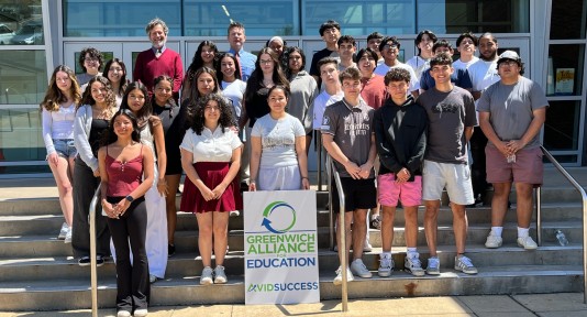 AVID Alumni panel on college life