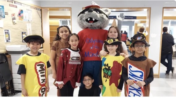 Picture of Ham Ave Odyssey of the Mind Team